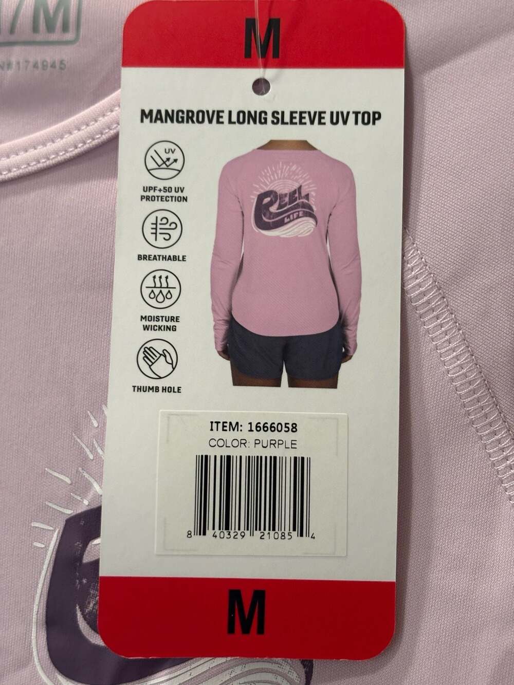 Reel Life Mangrove Women's Long Sleeve UPF 50+ UV Performance Top - Picture 5 of 6